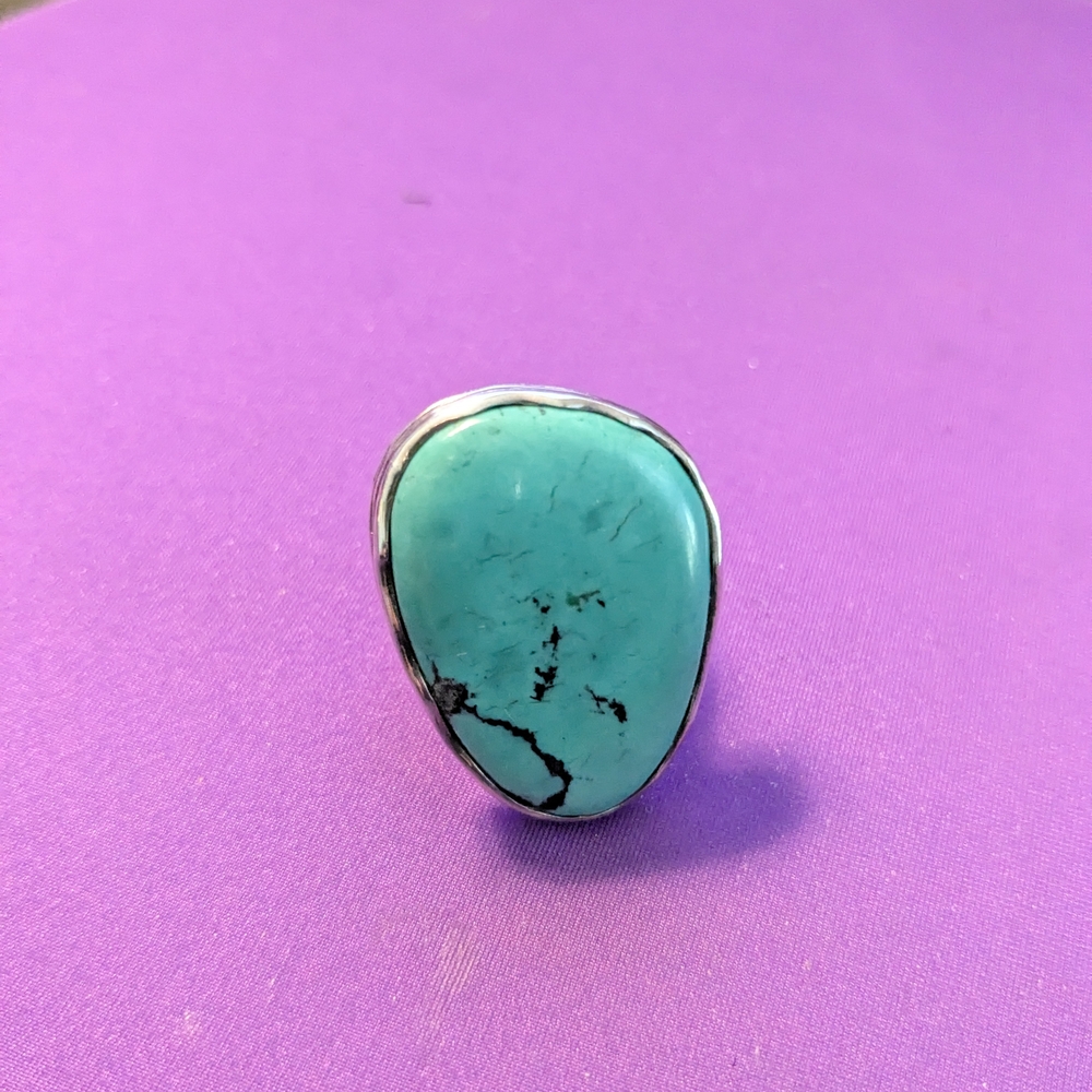 Silpada Turquoise Ring Size 6 1/4 R2017